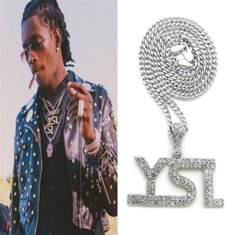 ysl young thug pendant